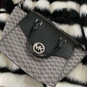 Michael Kors Large Hudson Satchel Bag
